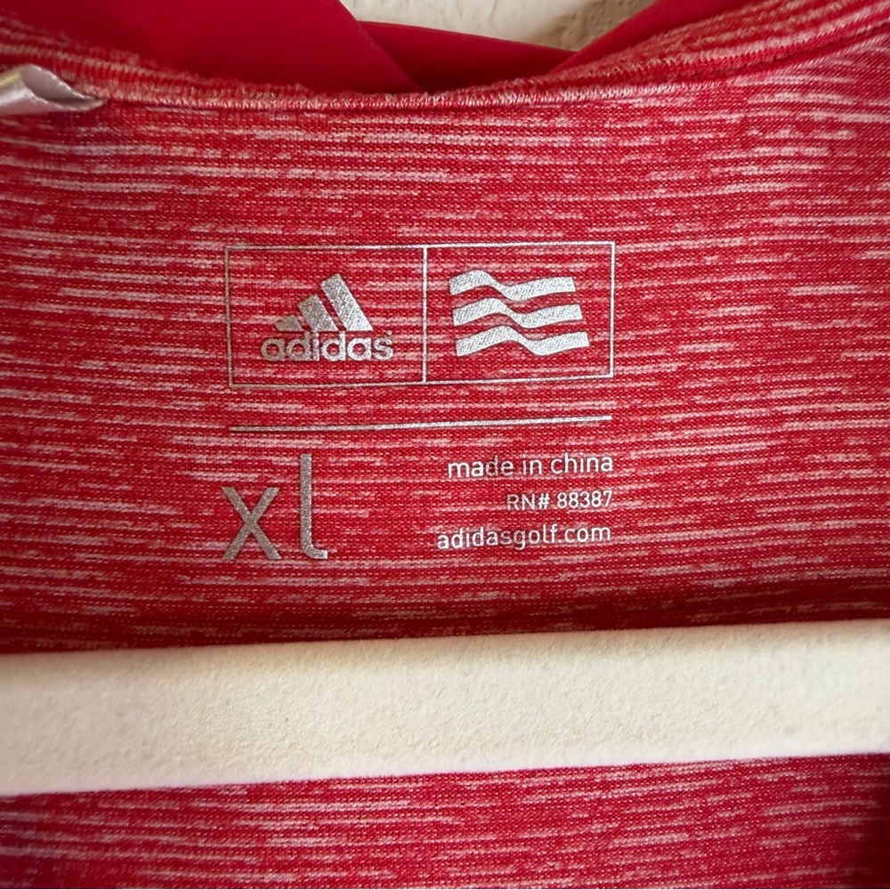 Adidas XL Raspberry Red Golf Dress Tennis Pickleball Athletic Activewear Sporty - Picture 4 of 9